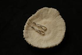 CHEZ BOQUE 爵士年代系列原创手工925银耳环《小名伶》