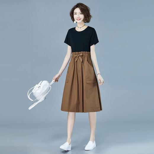 WZNH-CPYY350新款韩版优雅洋气时尚连衣裙 商品图3