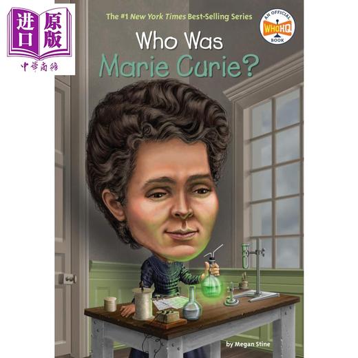 预售 【中商原版】谁是居里夫人 Who Was Marie Curie 儿童科普文学 中小学生读物 英文原版 7-12岁 Who was系列 商品图1