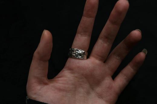 CHEZ BOQUE 印象系列原创手工925银戒指《合手》 商品图13