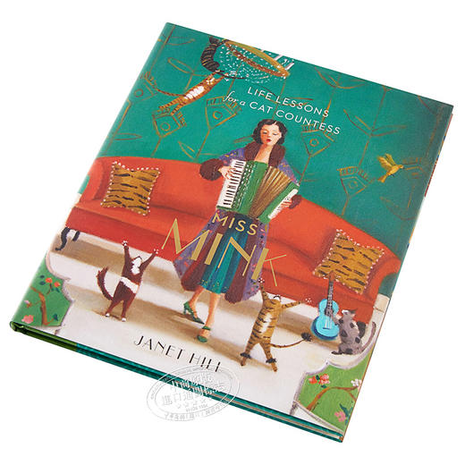 【中商原版】Janet Hill：明克小姐的人生之言 Miss Mink: Life Lessons 精品绘本 猫咪 友谊 故事书 7~12岁 精装 英文原版 商品图1