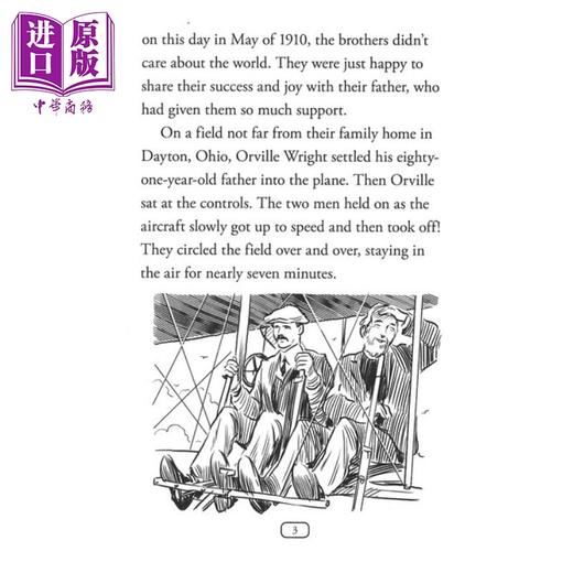 【中商原版】谁是莱特兄弟 Who Were the Wright Brothers 儿童科普文学 人物传记 中小学生读物 英文原版 7-12岁 Who was系列 商品图3