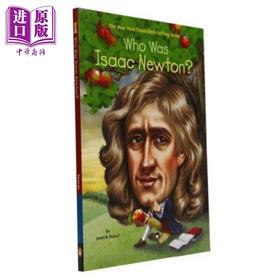 预售 【中商原版】谁是艾萨克牛顿 Who Was Isaac Newton 儿童科普文学 中小学生读物 英文原版 7-12岁 Who was系列