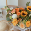 《箴言》.  暖色系向日葵花束 商品缩略图1