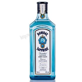 [洋酒]孟买蓝宝石金酒40度750ml