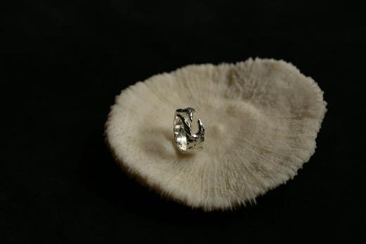 CHEZ BOQUE 印象系列原创手工925银戒指《合手》 商品图7