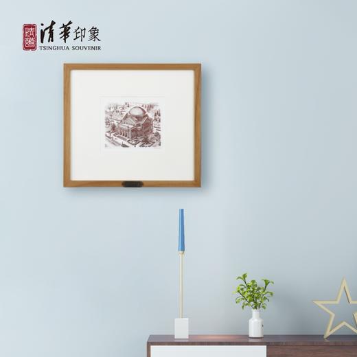 清华风物  大礼堂铜版画（小） 商品图3