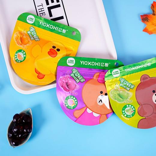 亿智果汁软糖青葡萄味50g 商品图5