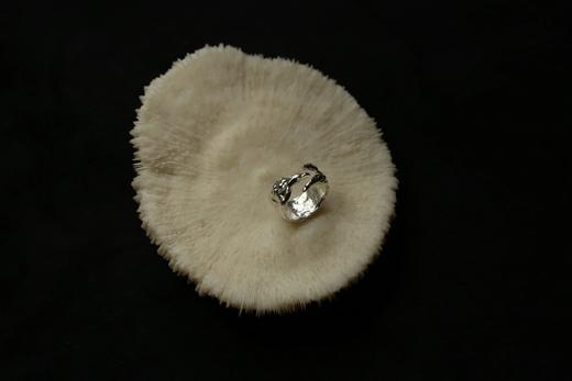 CHEZ BOQUE 印象系列原创手工925银戒指《合手》 商品图11