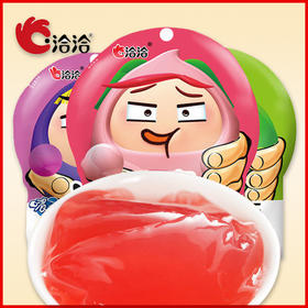 洽洽品牌啵乐冻儿童挤食果冻120G*8