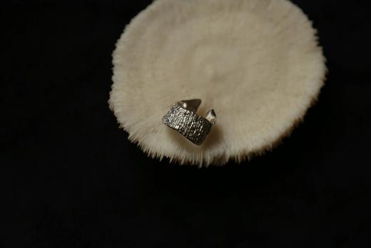 CHEZ BOQUE 覆盖系列原创手工925银戒指《女爵》 商品图2