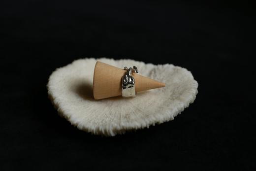 CHEZ BOQUE 印象系列原创手工925银戒指《合手》 商品图9