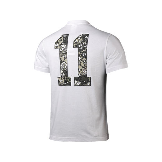 Adidas阿迪达斯男子个性涂鸦训练运动休闲T恤短袖GE4687 商品图1