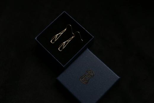 CHEZ BOQUE 爵士年代系列原创手工925银耳环《小名伶》 商品图3