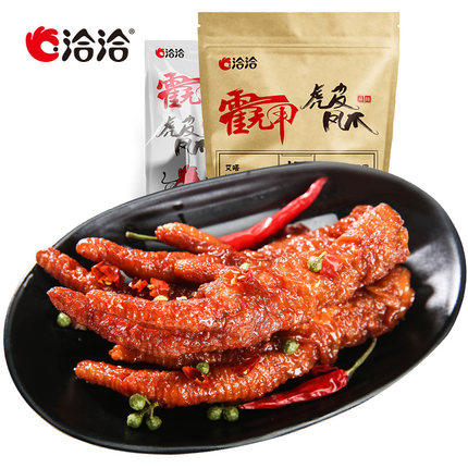 洽洽品牌霍无甲虎皮凤爪麻辣味200g 商品图1
