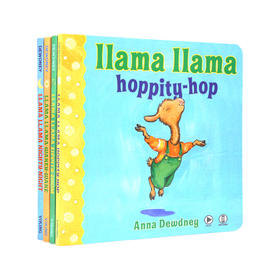 【可乐云朵】小彼恩出品Llama Llama 拉玛4册纸板套装 点读版