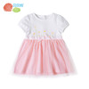贝贝怡女大童装洋气连衣裙夏装新款宝宝蓬蓬纱公主裙短袖韩版裙子 商品缩略图9