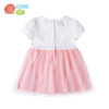 贝贝怡女大童装洋气连衣裙夏装新款宝宝蓬蓬纱公主裙短袖韩版裙子 商品缩略图10