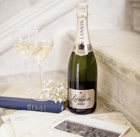 lansongoldlabelvintagebrut兰颂年份香槟2008