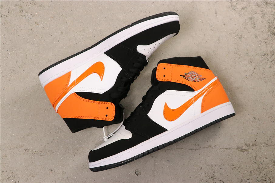 乔丹/Air Jordan AJ1 aj1 乔1 Air Jordan 1 Mid “Shattered Backboard” 货号：554724-058 乔1中帮黑扣碎 36-46