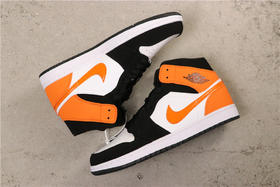 乔丹/Air Jordan AJ1 aj1 乔1 Air Jordan 1 Mid “Shattered Backboard” 货号：554724-058 乔1中帮黑扣碎 36-46