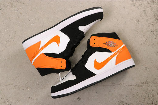 乔丹/Air Jordan AJ1 aj1 乔1 Air Jordan 1 Mid “Shattered Backboard” 货号：554724-058 乔1中帮黑扣碎 36-46 商品图0