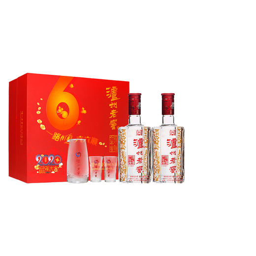 52度 泸州老窖头曲六六顺礼盒  500ml*2    泸州老窖官方旗舰店 商品图0