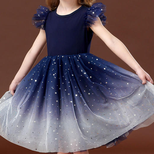 裁缝学苑 TG56女童连衣裙蓬蓬网纱裙礼服公主裙子服装纸样裁剪图 商品图2