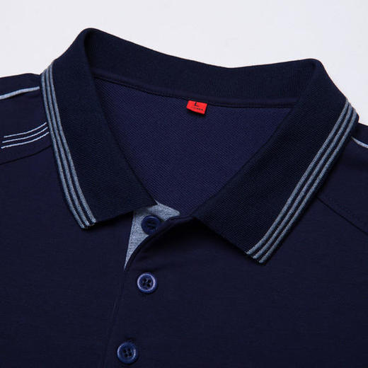 SP-1482176新款时尚气质翻领短袖T恤长裤休闲运动套装 商品图3