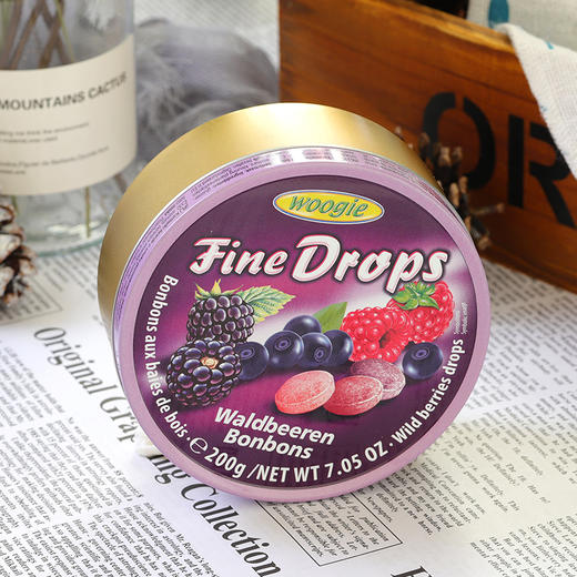 德国进口Woogie牌什锦水果糖 野莓味200g 商品图7