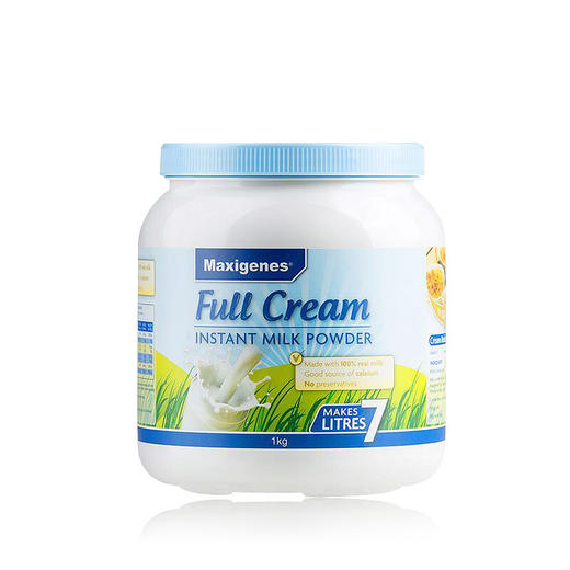 澳洲美可卓蓝胖子高钙成人全脂奶粉1kg 商品图1
