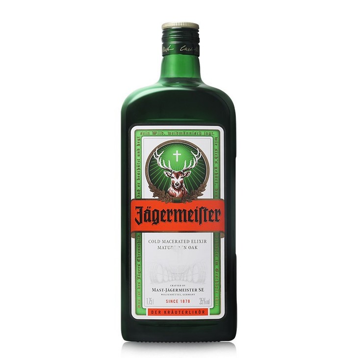 德国进口野格圣鹿利口700ml野阁力娇酒德国原瓶进口洋酒野格鹿头野阁