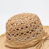 现货~正版授权韩国VVC草帽遮阳帽女沙滩大帽檐防晒帽出游镂空帽子太阳帽(832) 商品缩略图4