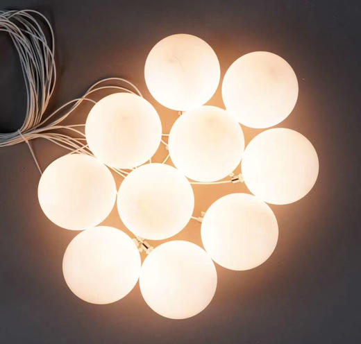 奶白球吊灯串【运费自理】 商品图7