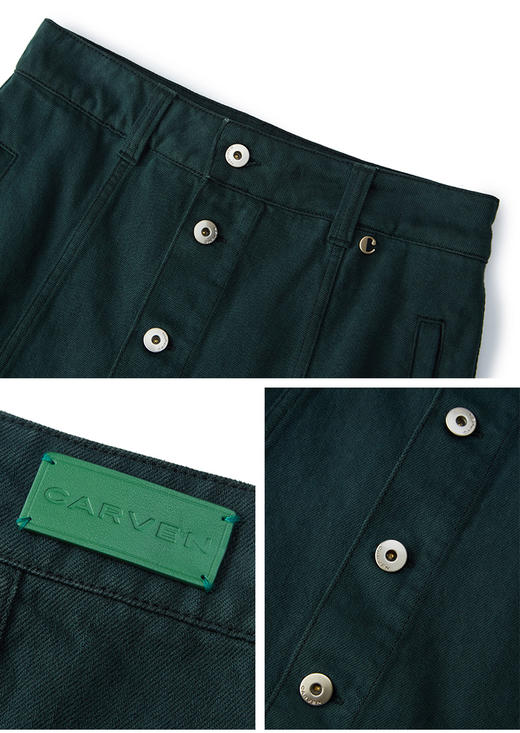 ICICLE卡纷2020夏季新款棉牛仔半身裙6CV23112150A 商品图2