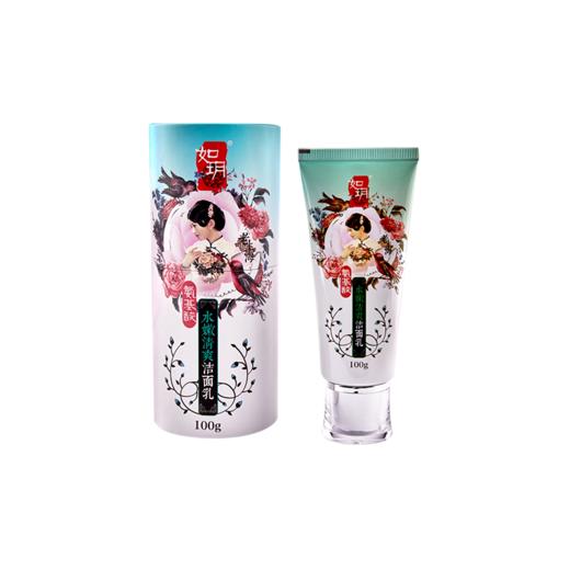 如玥老上海氨基酸洗面奶水嫩清爽洗颜霜洁面乳学生女人泡沫清洁 商品图0