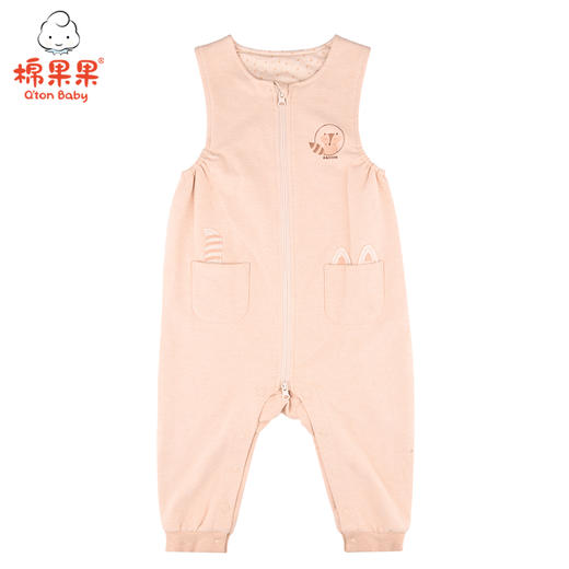 棉果果春秋季新疆彩棉纯棉背带裤M301204120412 商品图1