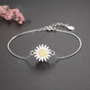 QC-CQSL0004S925纯银小雏菊手链简约森系小清新夏季手饰 商品缩略图0