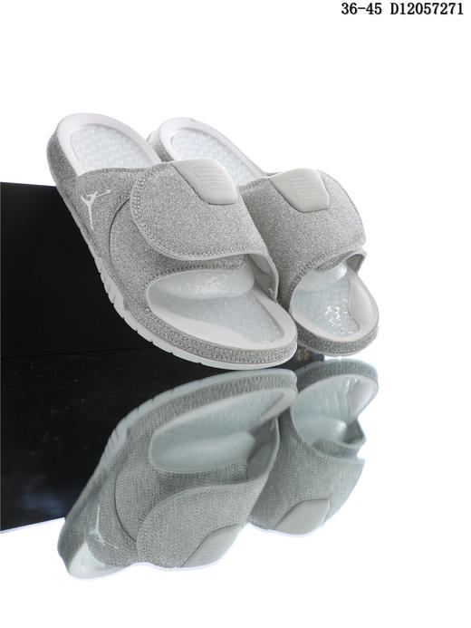 乔丹 Jordan Air Jordan Hydro 11 Retro Concord 乔丹11代AJ11 魔术贴 康扣 拖鞋 商品图1