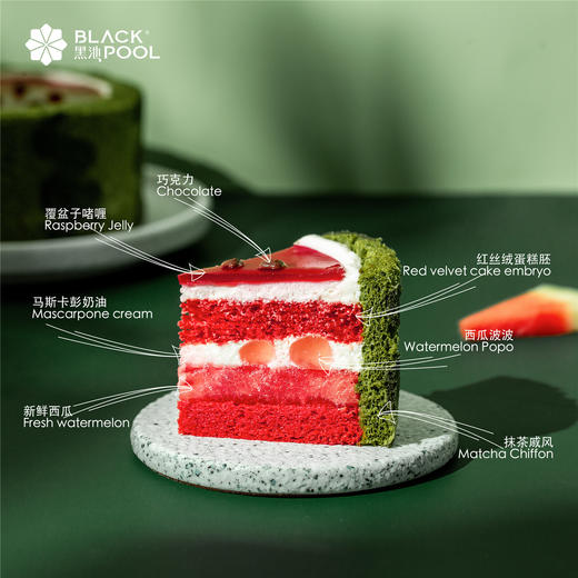 （兑换）【西瓜波波蛋糕】优选早佳8424西瓜，甘甜 爽口 会爆汁 商品图1