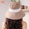 现货  正版授权韩国VVC渔夫帽女大号防晒大沿帽百搭日系防紫外线蝴蝶结盆帽(803) 商品缩略图2