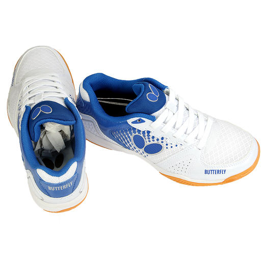 蝴蝶Butterfly LEZOLINE-7 专业乒乓球运动鞋 白蓝色 舒适透气 防滑耐磨 商品图8