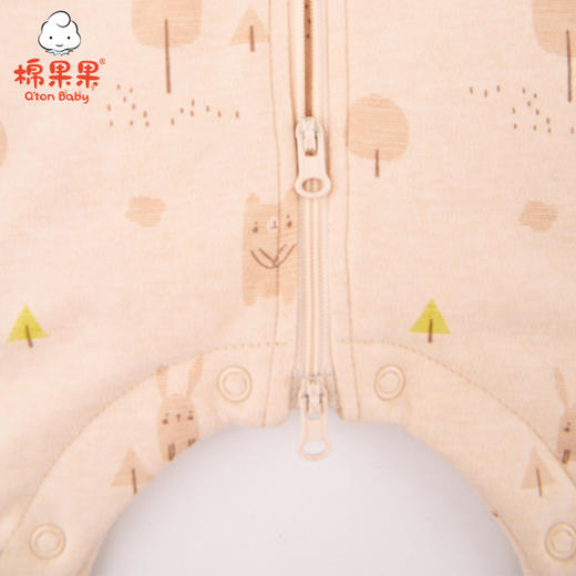 棉果果秋季新疆彩棉纯棉内层加棉，建议春、秋、冬使用分腿睡袋M305570120413 注意！商城均不带外包装礼盒~ 商品图3
