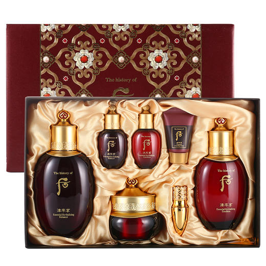 Whoo后津率享红华凝香水乳霜套装 后津率享三件套免税带精华27年新款 滋润保湿女神节礼物 商品图6