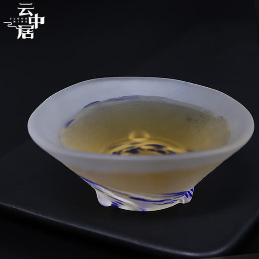 云中居 手工甩制玻璃彩洒主人杯 商品图2