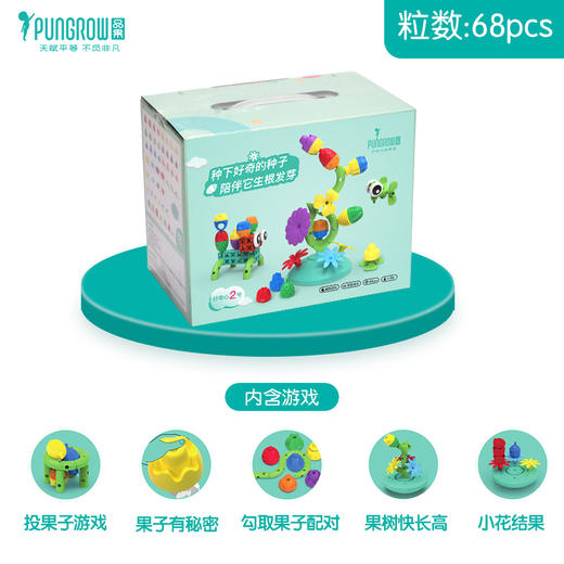 优课库|四喜人 好奇心系列|可玩8款亲子游戏，亲子陪玩有趣又科学|三款套装可选，能和大颗粒品果兼容共玩 商品图1