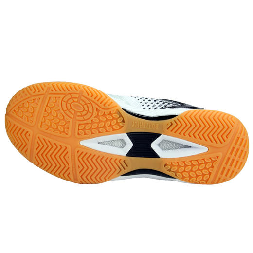 蝴蝶Butterfly LEZOLINE-7 专业乒乓球运动鞋 黑白色 舒适透气 防滑耐磨 商品图7