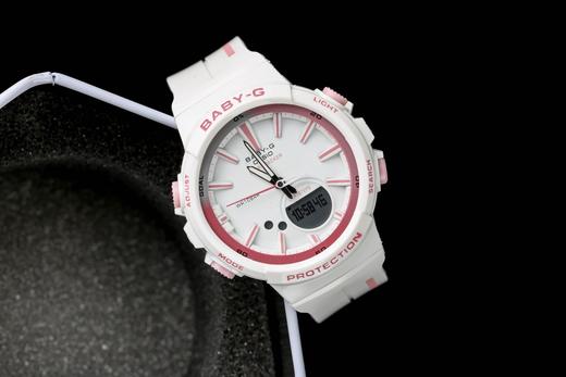 新款所有材质复刻，品质放心推！ BABY-G系列潮流运动双显时尚生活防水女表 商品图6
