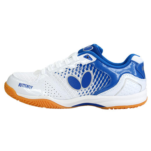 蝴蝶Butterfly LEZOLINE-7 专业乒乓球运动鞋 白蓝色 舒适透气 防滑耐磨 商品图2