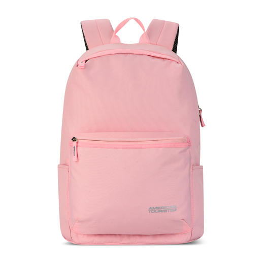 【美旅】轻便耐磨 大容量 水杯雨伞 时尚印花 纯色 胸扣 舒适背负 多隔层口袋 背包 书包 双肩包 BJ6 商品图5